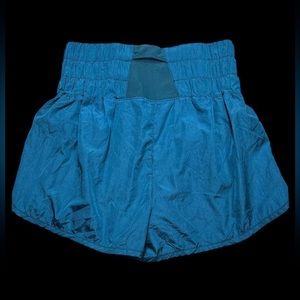 Blue Free People shorts!! So cute!!